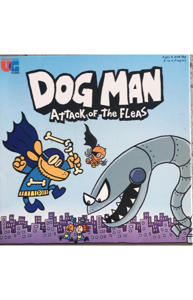 Dog Man Attack of the Fleas Game
